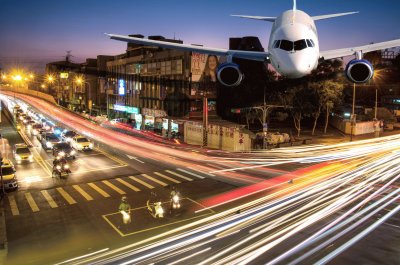 Airplane jigsaw puzzle