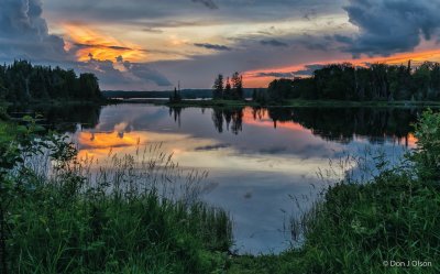 פאזל של Sunset on the delta