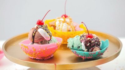 Ice Cream Bowls jigsaw puzzle