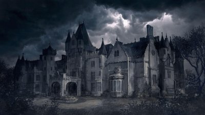 פאזל של haunted house