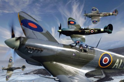 פאזל של WWII planes montage