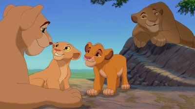 Lion King Nala and Simba