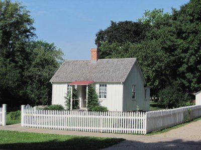 Herbert Hoover birthplace cottage jigsaw puzzle