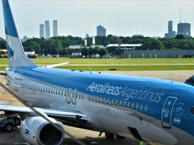 Aeropuerto de Buenos Aires, Argentina.