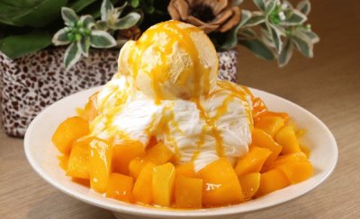 Mango shaved ice