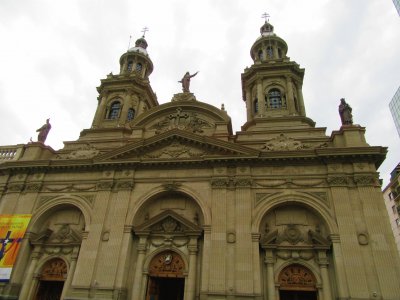 Catedral de Santiago de Chile.