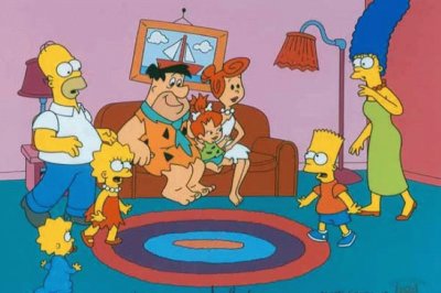 The Flintstones x The Simpsons jigsaw puzzle