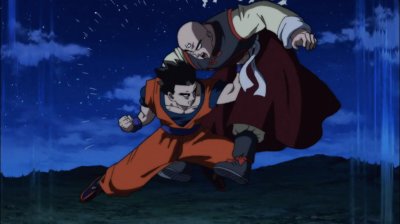 Gohan vs Ten Shin Han