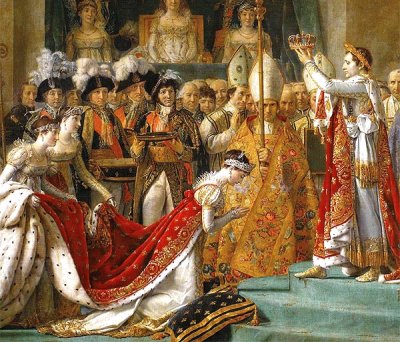 LA CORONACION DE NAPOLEON