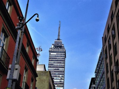 פאזל של Torre Latinoamericana, Ciudad de MÃ©xico.