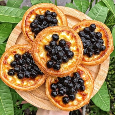 Boba egg tart jigsaw puzzle