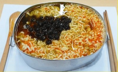 Boba instant noodle jigsaw puzzle