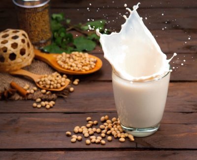 Soy bean milk jigsaw puzzle