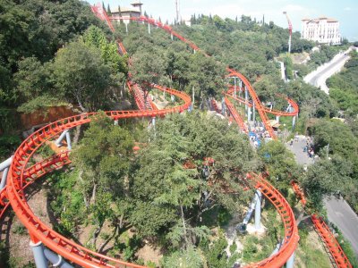 MuntaÃ±a rusa Tibidabo jigsaw puzzle