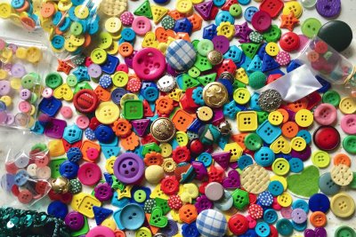 Buttons and sequins jigsaw puzzle