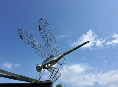 Dragonfly Sculpture, Elstead jigsaw puzzle