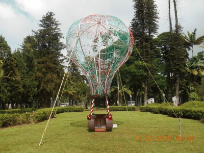 Jardim com balão jigsaw puzzle