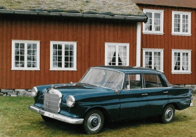 פאזל של Mercedes 190c 1961