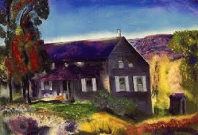 Black house. George Bellows jigsaw puzzle
