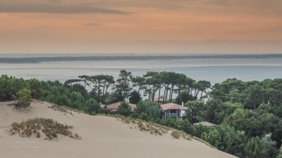 DU HAUT DE LA DUNE DU PYLA jigsaw puzzle