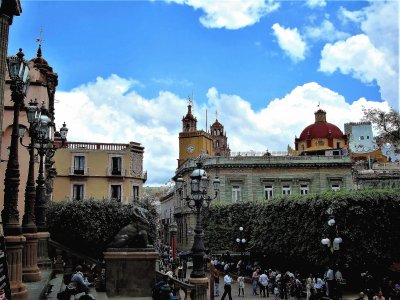 Centro histÃ³rico de la Ciudad de Guanajuato.