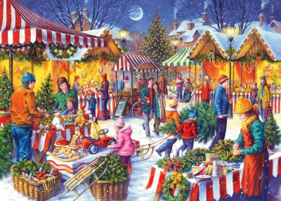 פאזל של Mercado de Navidad