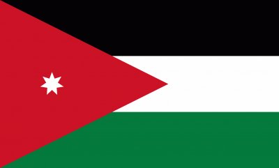 Jordania Flag