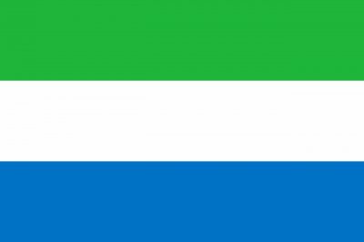 פאזל של Sierra Leona Flag