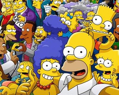 Familia Simpson jigsaw puzzle