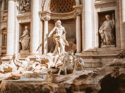 FUENTE DE TREVI, ROMA, ITALIA jigsaw puzzle