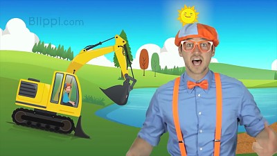 פאזל של MÃ¡quina y blippi