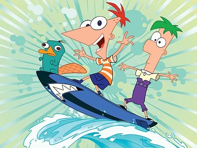 פאזל של solo phineas y ferb