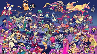 פאזל של cartoon network