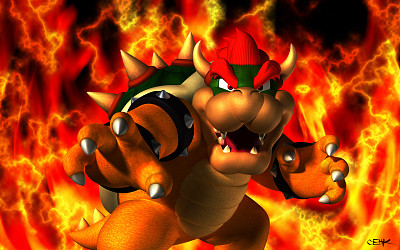 פאזל של bowser