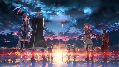 פאזל של sword art online