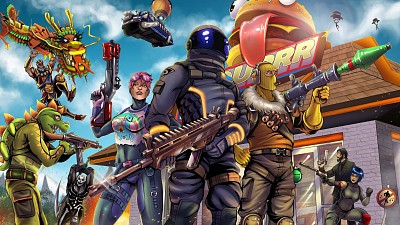 פאזל של fortnite mi juego favorito