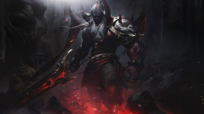 פאזל של Aatrox luna de sangre