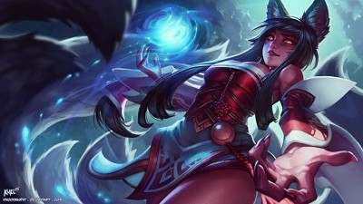 Ahri league of legends jigsaw puzzle