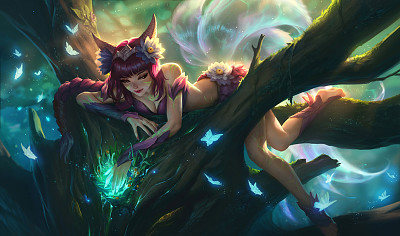 ahri bosque viejo jigsaw puzzle