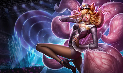 פאזל של Ahri estrella del pop