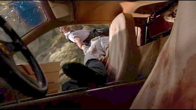 Cabe pulling Walt out! -Postcards From The Edge