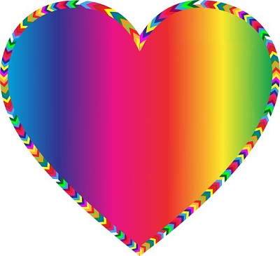 Rainbow Heart