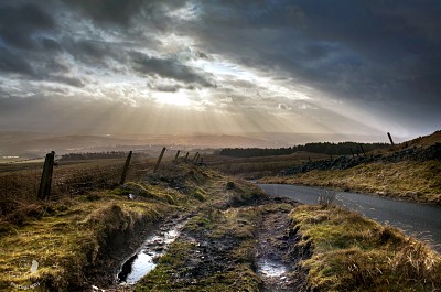 sky drama Kilsyth jigsaw puzzle