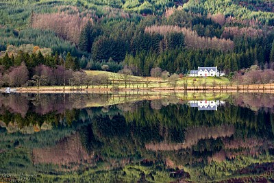 פאזל של Loch Chon reflections