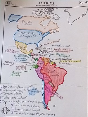 Mapa de AmÃ©rica