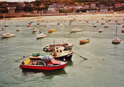 Le petit port de Dielette