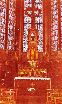 Vitrail de la CathÃ©drale d 'Amiens