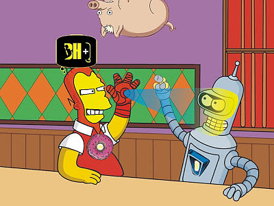 Os Simpsons / Futurama