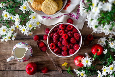 פאזל של fruta para el desayuno