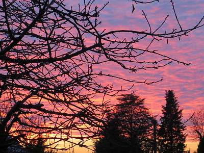 Ciel au couchant